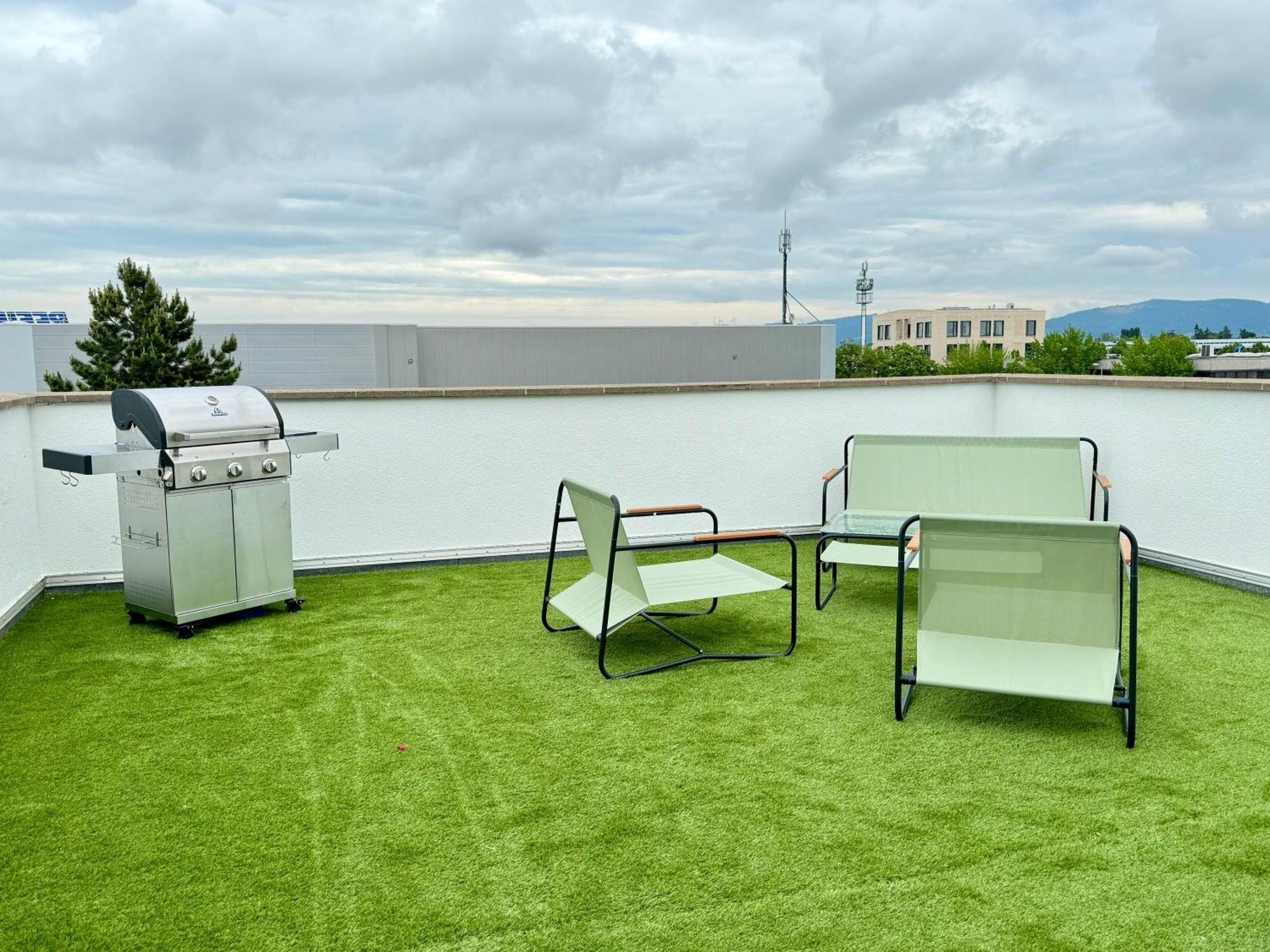 מאנהיים 220 Qm Penthouse Wohnung Mit Fahrstuhl - Ohne Spa מראה חיצוני תמונה