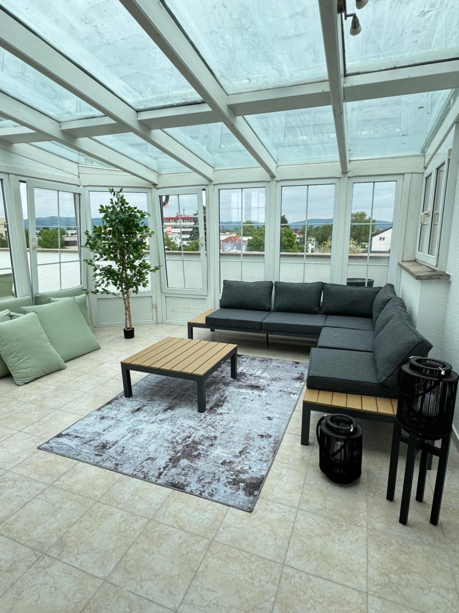 מאנהיים 220 Qm Penthouse Wohnung Mit Fahrstuhl - Ohne Spa מראה חיצוני תמונה