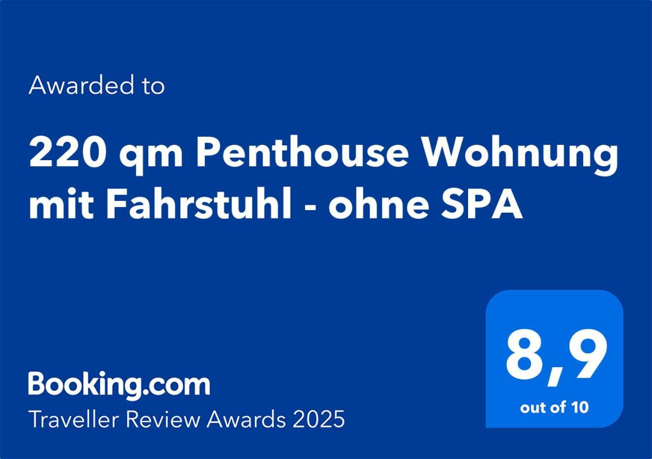 מאנהיים 220 Qm Penthouse Wohnung Mit Fahrstuhl - Ohne Spa מראה חיצוני תמונה